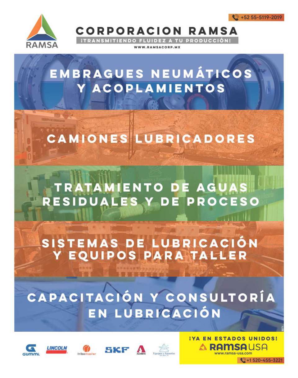 Embragues Neumaticos y Acoplamientos, Camiones Lubricadores, Tratamiento de Aguas Residuales y de Proceso, Sistemas de Lubricacion y Equipos para Taller. Capacitacion y Consultoria en Lubricacion.